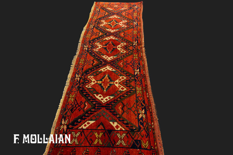 Antique Turkmen Torba Rug n°:31175402